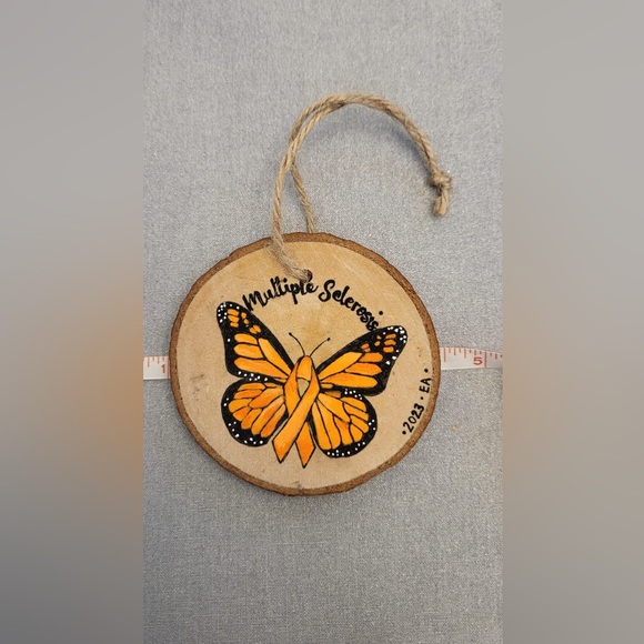 MS MULTIPLE SCLEROSIS Ornament All Proceeds go to MS WALK - Picture 3 of 3
